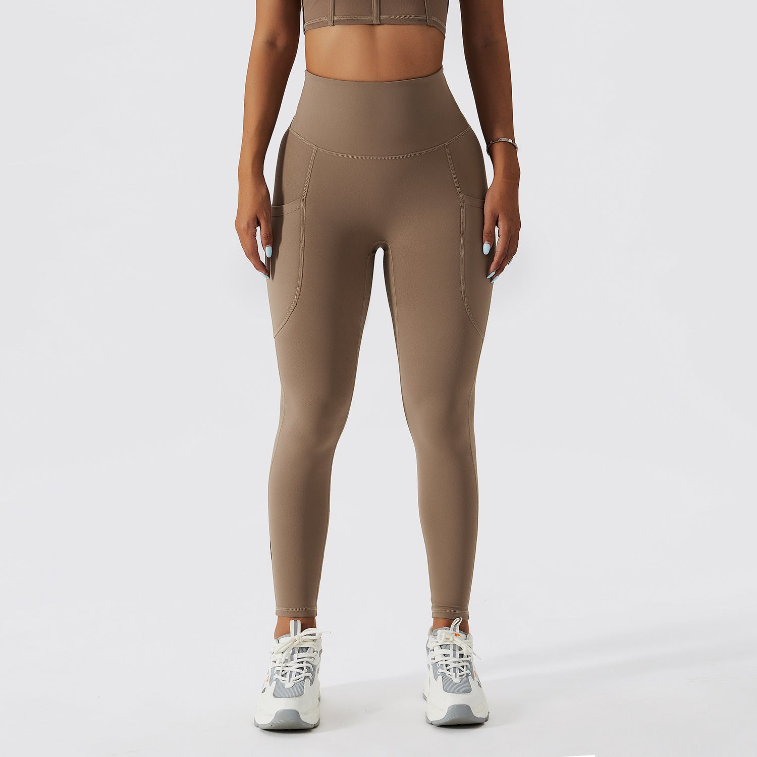 Breathable and quick-drying nude legging