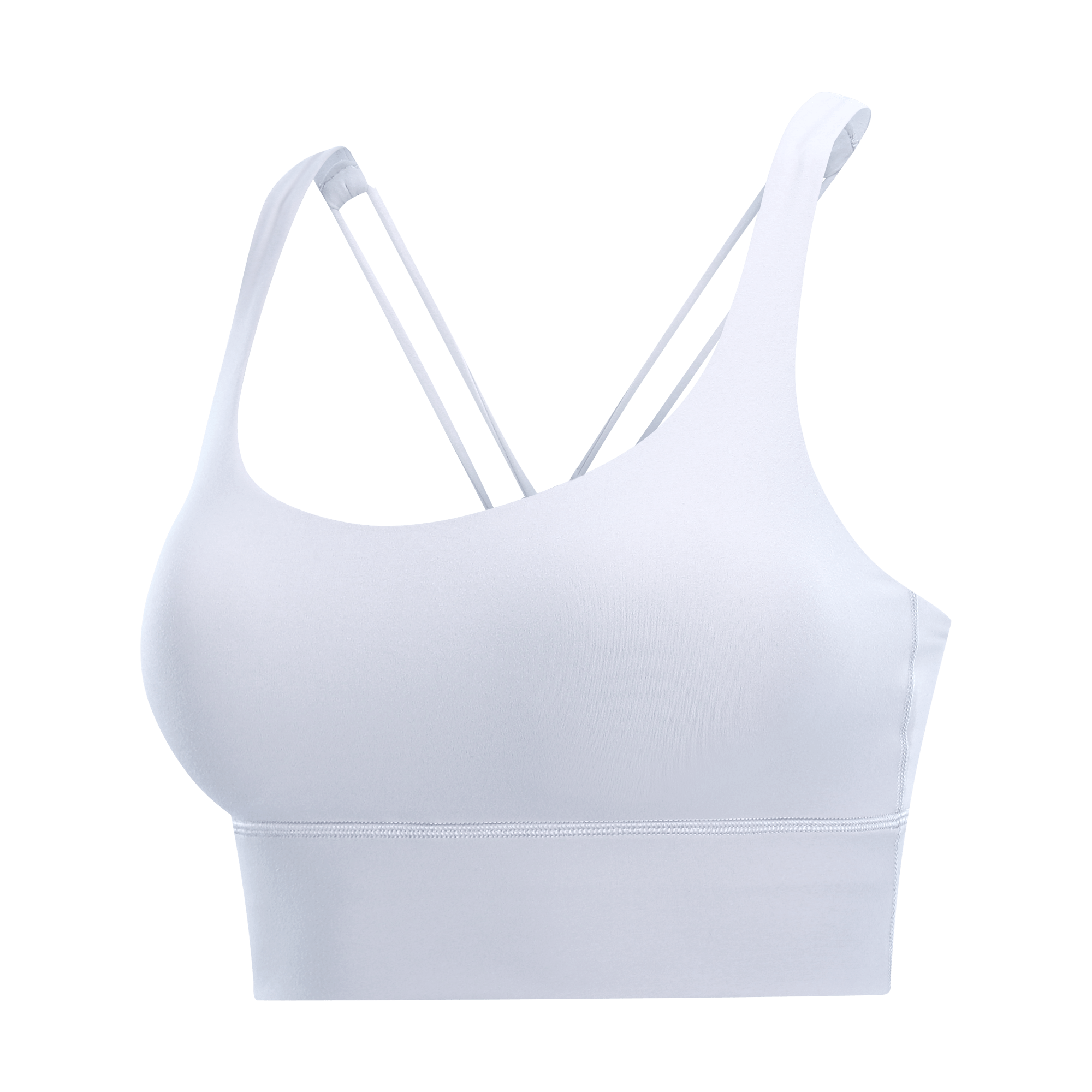 Belt shockproof sports bra