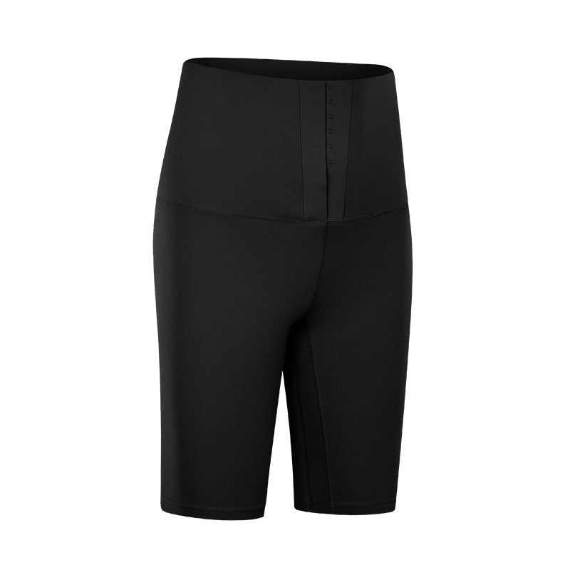 Adjustable waistband running shorts
